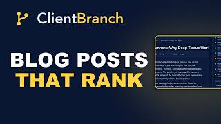 Write Blog Posts That Rank, With AI And A Live SEO Score | ClientBranch