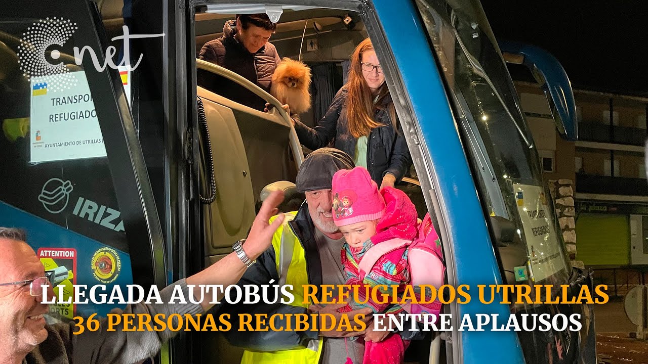 UTRILLAS recibe los primeros REFUGIADOS de UCRANIA