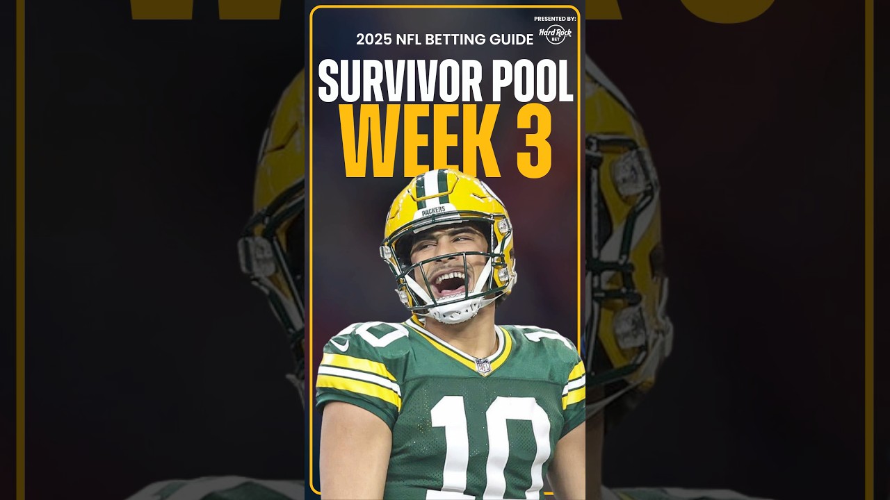 NFL Survivor Pool Week 3 Picks & Predictions! 