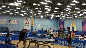 Rachid El Boubou versus Jishan Liang TTT JOOLA Sept 2019 Open