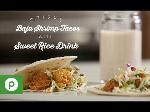 Crispy Baja Shrimp Tacos. A Publix Aprons recipe.