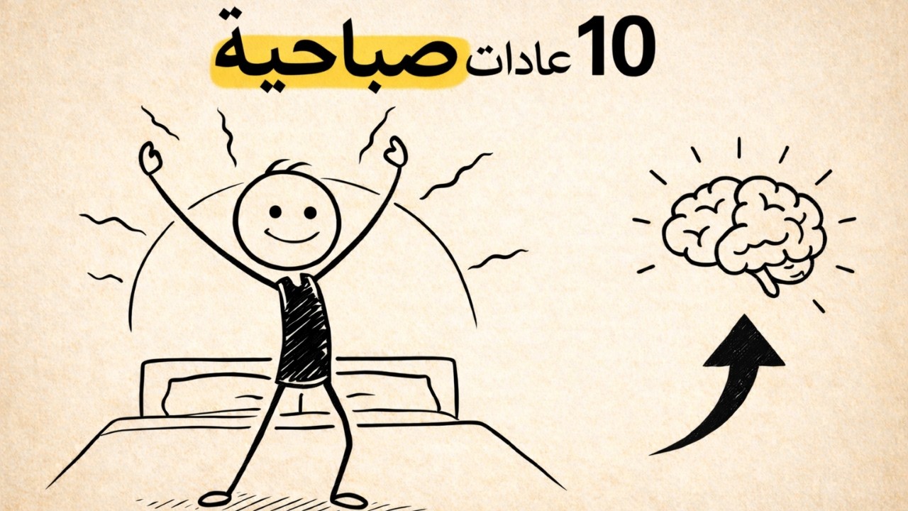 10 عادات صباحية تجعل منك انسانا صلبا | مدعوم علميا