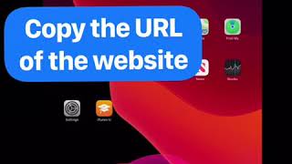 How to auto save credentials for websites on the iPad