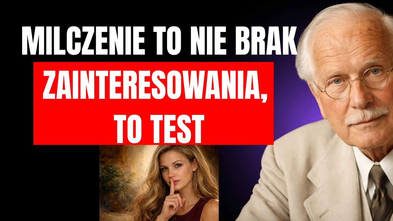 ZATRZYMAJ SIĘ - Jego milczenie to TEST, a nie brak zainteresowania! DOWIEDZ SIĘ TUTAJ | Carl Jung