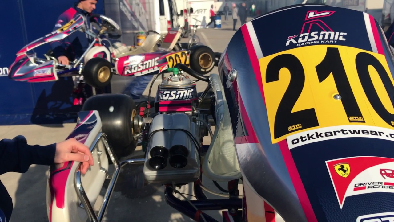 WSK Champions Cup, warm up engine Kosmic / Vortex