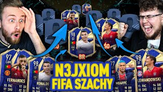 WSZYSTKIE KARTY TOTY W FIFA SZACHACH VS N3JXIOM!
