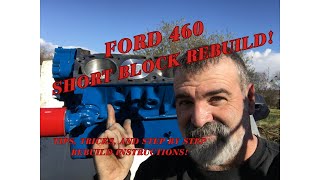 460 EFI To Carb Short Block Budget Rebuild!