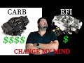 EFI is way cheaper than a carburetor