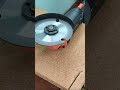 The most dangerous discs for angle grinder. Wood cutting.