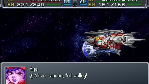 Super Robot Wars Alpha Gaiden - R-3 Powered Attacks