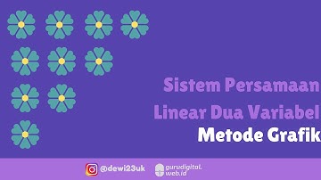 Solusi Sistem Persamaan Linear Dua Variabel dengan Metode Grafik