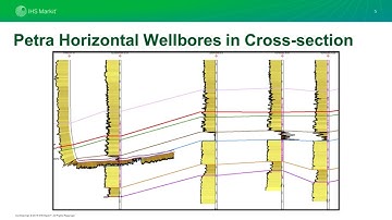 Petra: Posting Horizontal Wells in Section