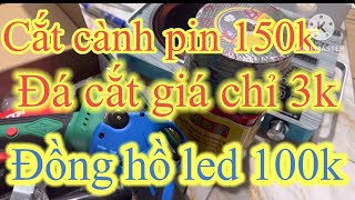 Siêu phẩm cắt lỗ giá phá sản luôn cắt cành pin king chỉ 150k đồng hồ led 100k than máy khoan 15k