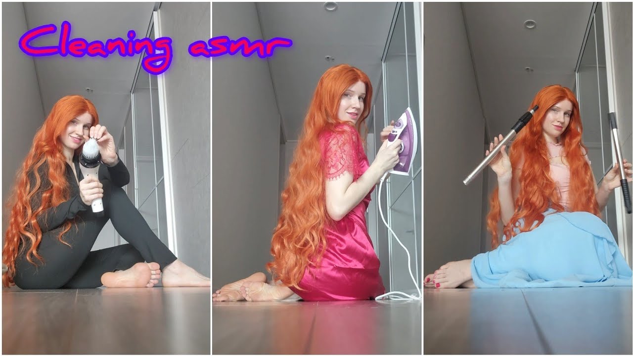 asmr satisfying cleaning videos housewife clean vlog scrubbing foam spray scratching  dishwashing 