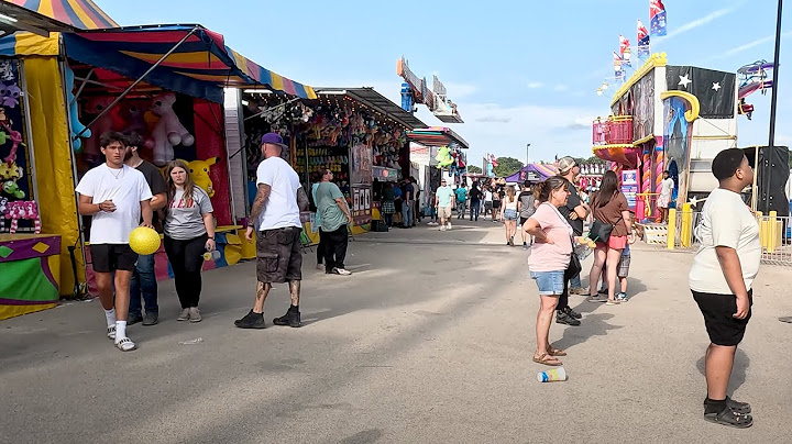 Walking Around the 2024 Illinois State Fair
