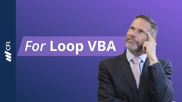 VBA For Loop Explained