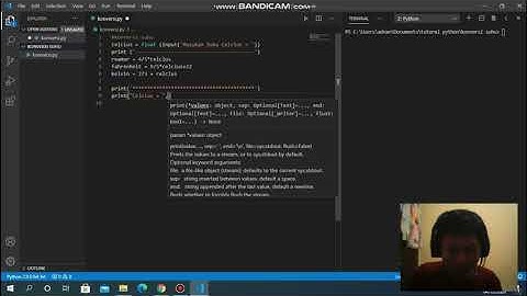Adnan Maulana Ibrahim_F55119107_Membuat Konversi Suhu menggunakan Python