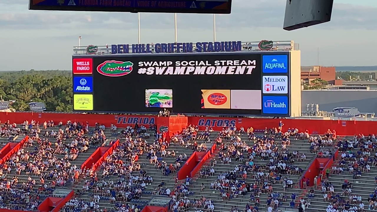 2021 Sept 4 Florida Gators Football Swamp Moment read