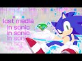 Lost media in sonic the hedgehog