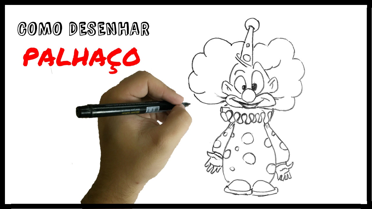 Como desenhar um PALHAÇO - YouTube