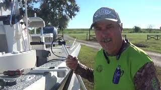 GARMIN LIVESCOPE MEETS FISHING SPECIALTIES BOW DUCER INSTALL 