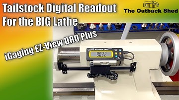 iGaging  DRO for the Tailstock | Shop made Tools. #hfcreators