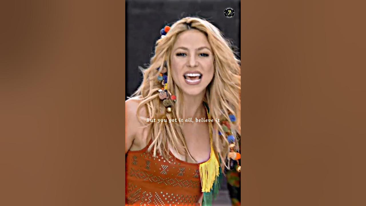 Shakira - Waka Waka (This Time For Africa) | Lyrics| Whatsapp status #shorts #shakira #fifa