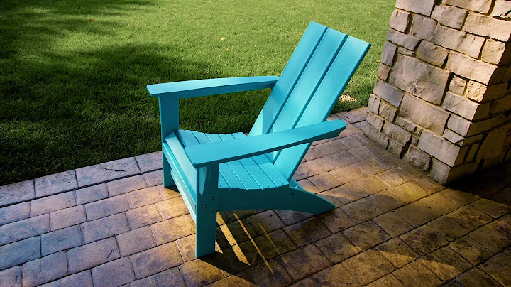 The Polywood Modern Adirondack Chair