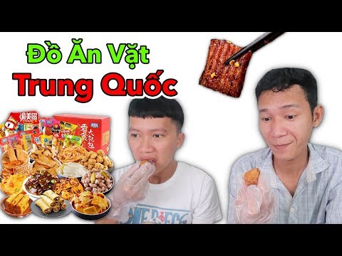 #1 Ăn Thử Đồ Ăn Vặt của Trung Quốc | Các Món Ăn Vặt Của Trung Quốc Mới Nhất