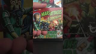 Ack! Mars Attacks Trading Cards Pack Opening #shorts