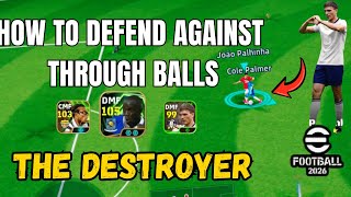“Destroyer Midfielders Guide – Prevent Through Balls & Concede Less | eFootball Mobile” screenshot 1