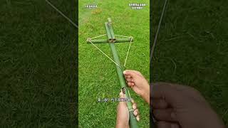Bamboo se bane yeh khatarnak DIY weapons! 🤯#shorts