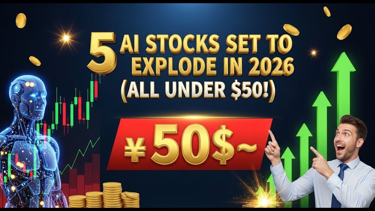 5 AI Stocks Set to Explode in 2026 All Under $50! - YouTube