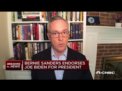 Bernie Sanders endorses Democratic presidential candidate Joe Biden