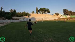 Goalkeeper Session 011 Cut Pass & Re Positioning