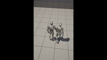 Unreal Engine - Holding hands AI Companion ^^ #animation #unrealengine5 #gamedev