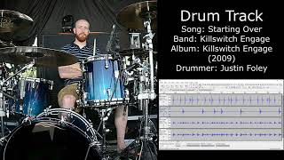 Starting Over (Killswitch Engage) • Drum Track