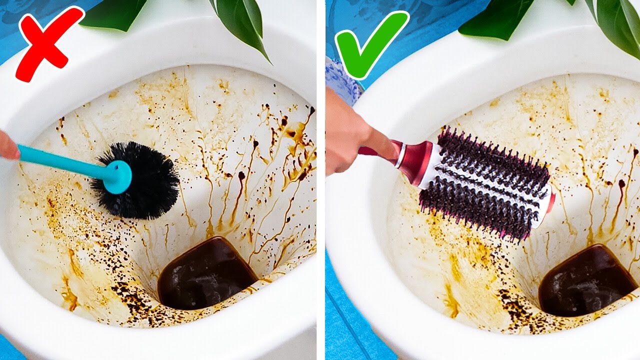 Clean your Toilet and keep other Useful Restroom and Bathroom Hacks