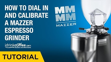 iDrinkCoffee.com Tutorial - How to Dial in and Calibrate a Mazzer Espresso Grinder