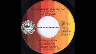 Video thumbnail of "Bobby Byrd - Headquarters (Augusta, Ga) (Vocal) [International Brothers] '1975 Funk 45"