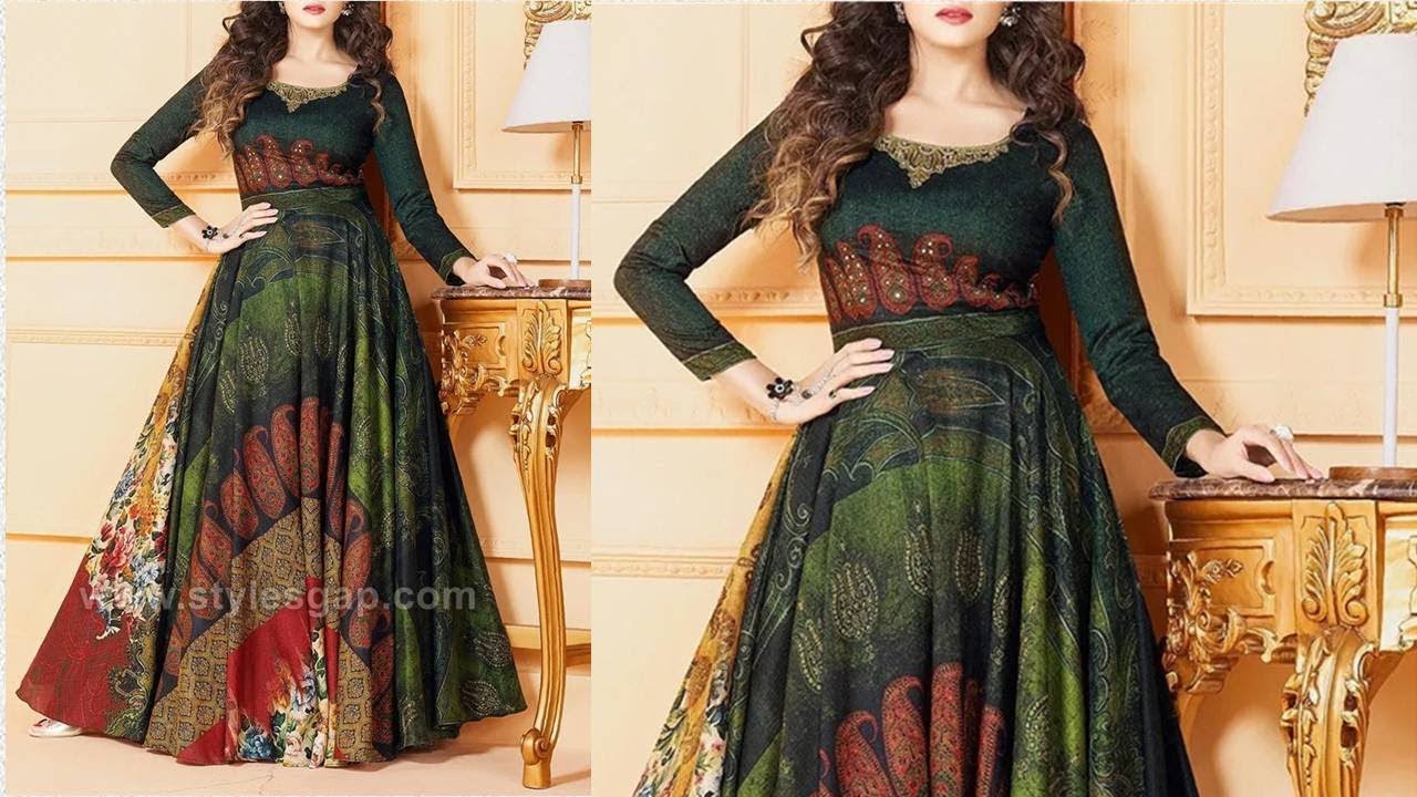 long frock design 2018