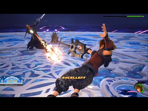 KH3ReMind レベル1でvsシグバール(リミカ) ラダーオブフェイト主体で挑む