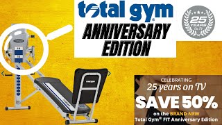 Total Gym FIT Anniversary Edition Sale