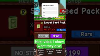 seed pack in grow a garden #growagarden #roblox #gaming #game #edit #shorts #short #wgitachi #seed