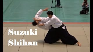Toshio Suzuki Shihan at the 57th All Japan Aikido Demonstration