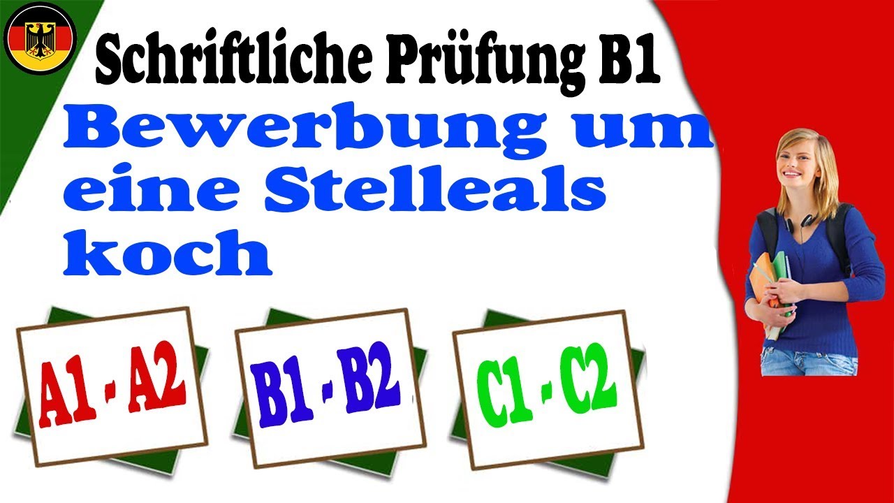 schriftliche Prüfung B1 | Bewerbung um eine Stelle als ...