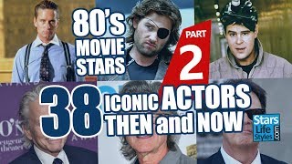 80&#39;s Movie Stars : 38 Iconic Actors Nowadays | Hollywood Moviestars Then And Now