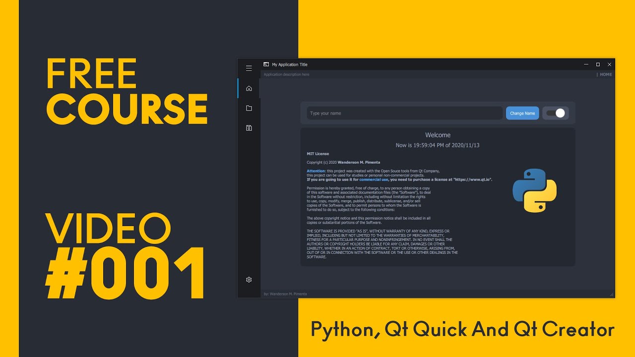 FREE COURSE - PYTHON and QT QUICK - Intro Modern Application [MODERN ...