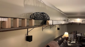 O scale Shelf Layout Update Video 14