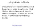 Living Interior In Noida